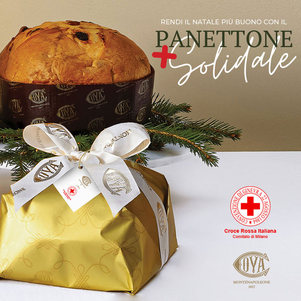 Panettone +solidarity for Red Cross