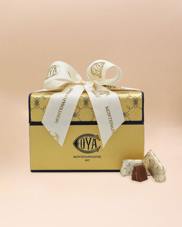 Bauletto Oro con Gianduiotti gr.500