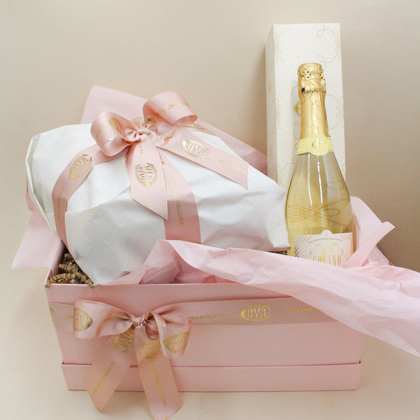 CB with Covino Pinot Nero DOC sparkling wine