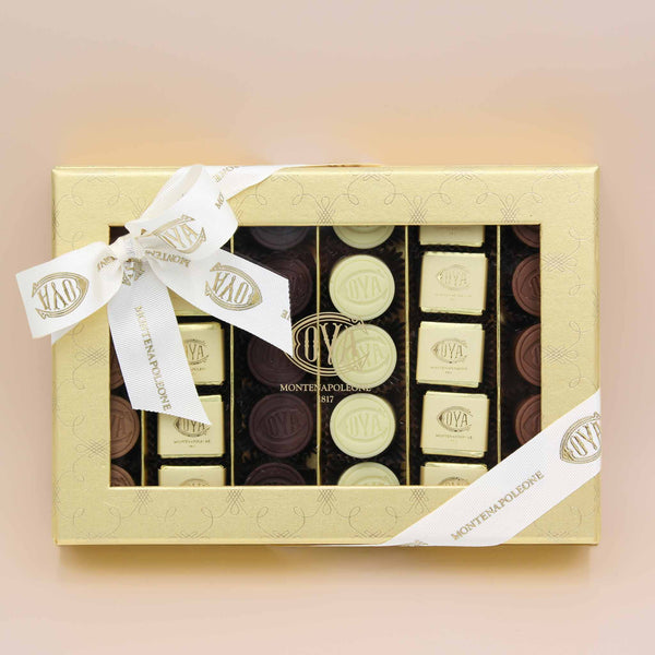 Assorted Branded Pralines and Quadrotti