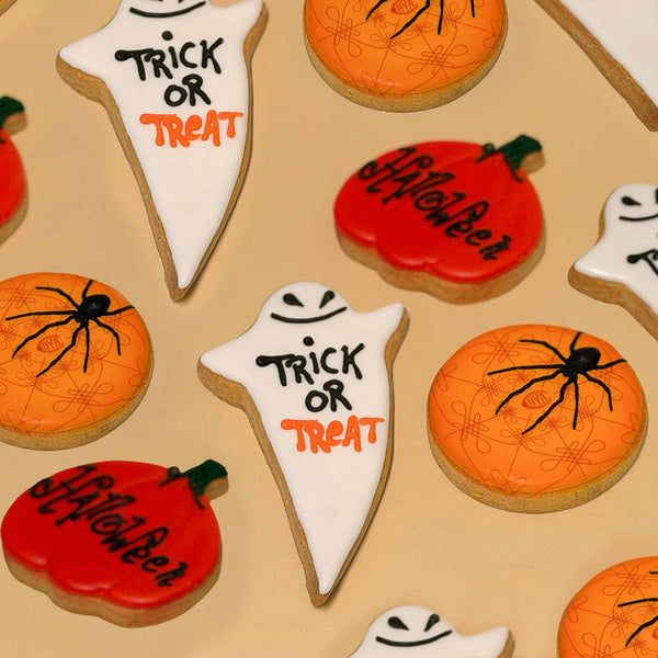 Spookie Cookies - Duo di biscotti decorati