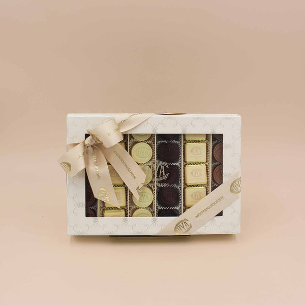 Assorted Branded Pralines and Quadrotti