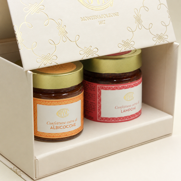 Gift box con n. 2 Vasetti Marmellata 200 gr. cad
