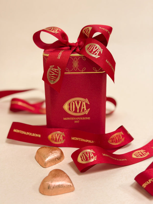 Bussolotto Rosso con Cuori Gianduia