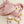 Scatola a cuore rosa con quadrotti