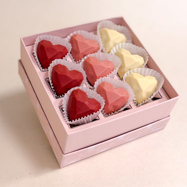 Gift Box con Cremini e Cuori Diamante