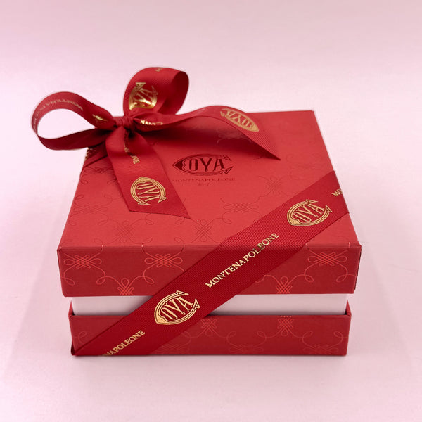 Gift Box Heart with Diamonds