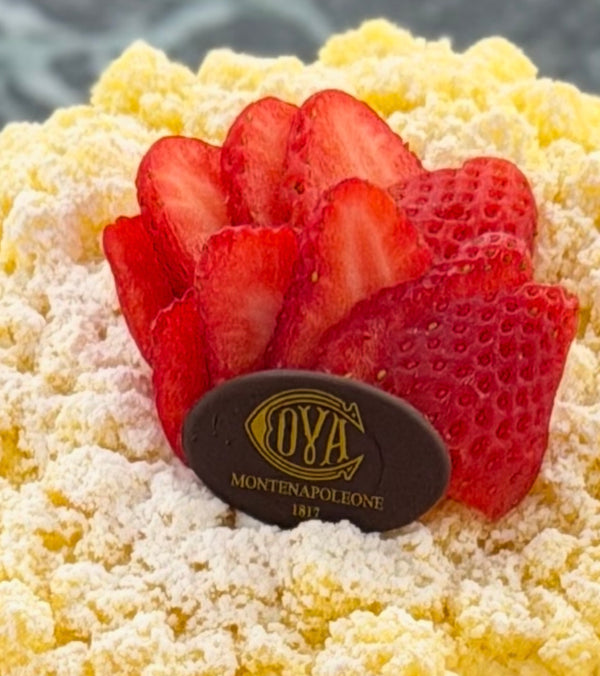 Torta Mimosa alle Fragole - Solo ritiro in negozio