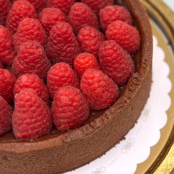 Crostata Cioccolato e Lamponi