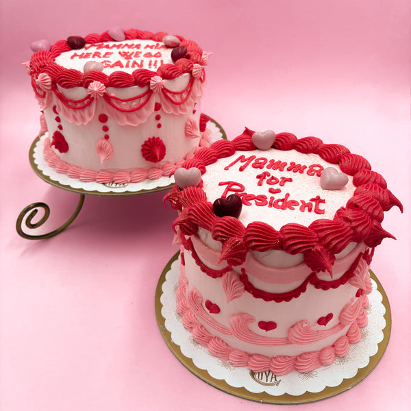 "Say it with a cake"  Torta per la Festa della Mamma da personalizzare con la vostra scritta