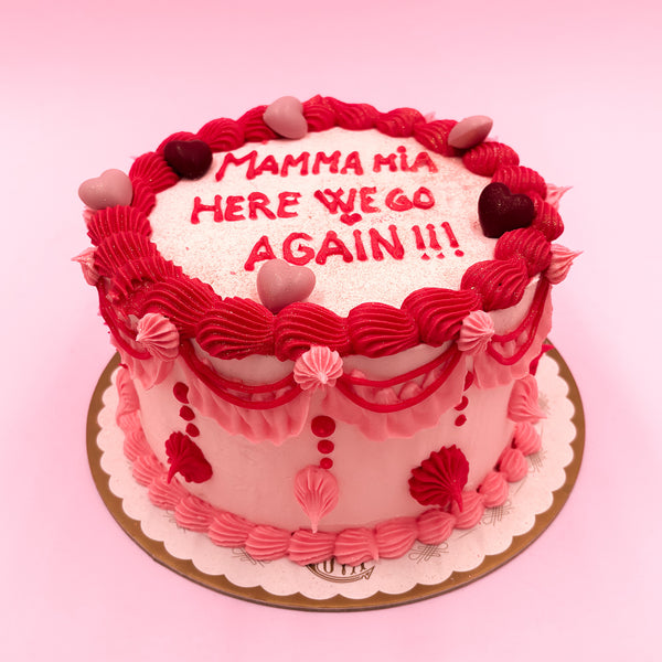 "Say it with a cake"  Torta per la Festa della Mamma da personalizzare con la vostra scritta