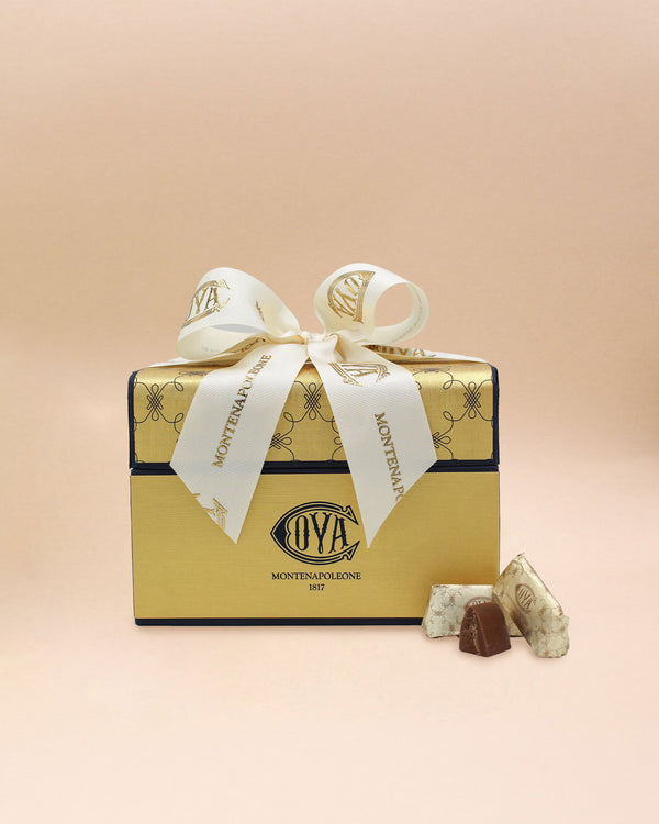 Bauletto Oro con Gianduiotti gr.500