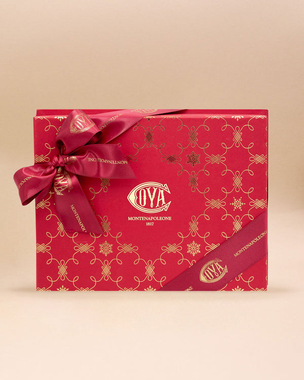 Scatola con praline e cioccolatini assortiti gr. 540