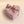 Scatola a cuore rosa con quadrotti