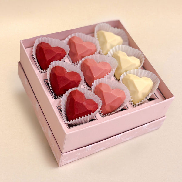 Gift Box con Cuori Diamante