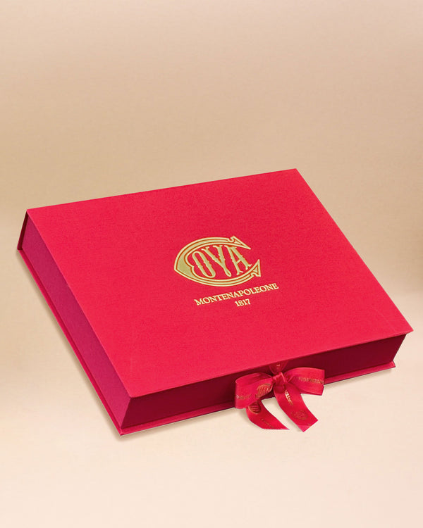 Scatola in Seta con selezione di cioccolatini