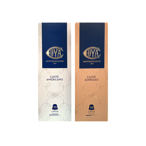 Kit of 100 Cova Coffee Capsules